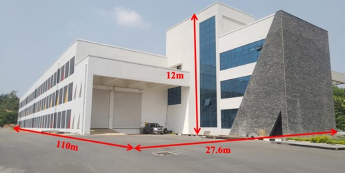 Brand-new India-TMT Optics Fabrication Facility (ITOFF) at CREST campus, IIA, December 2020