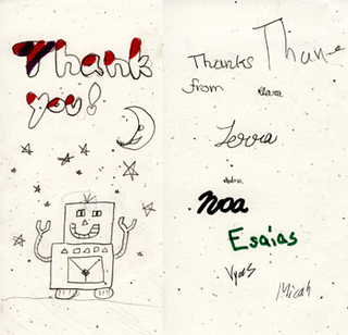 Thank you from holualoa elementary school's first robotics program